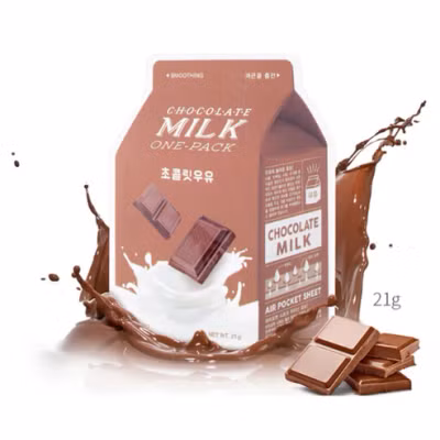 Chocolate Milk One-Pack Face Mask Sheet 21g