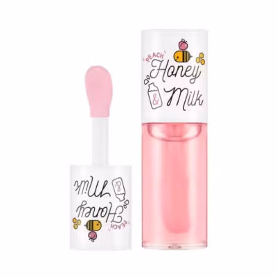 Honey & Milk Lip Oil 5g #Peach